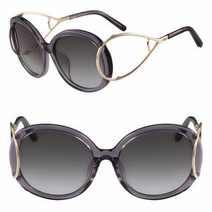 Chloe oversize oval sunglasses